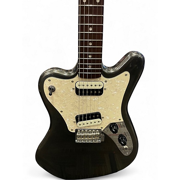 Used Squier Paranormal Super Sonic Graphite Metallic Solid Body Electric Guitar