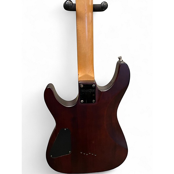 Used Schecter Guitar Research Omen 6 Walnut Solid Body Electric Guitar