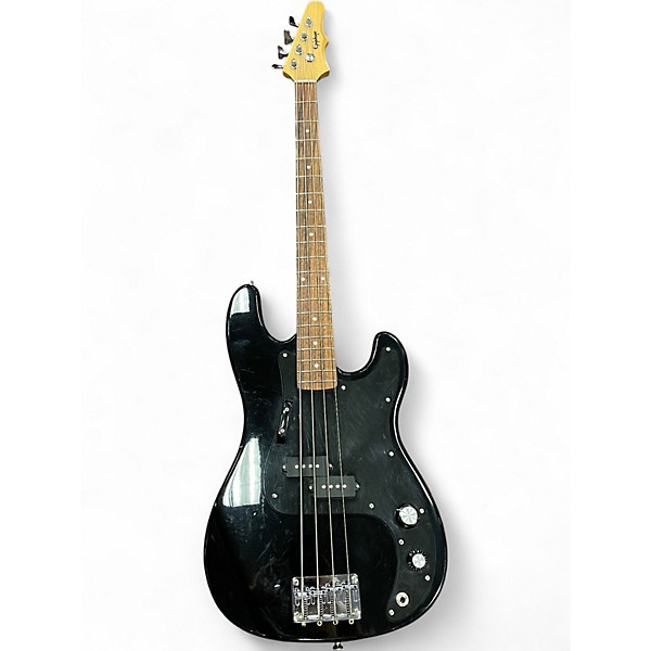 Used Epiphone Bat Wing Accu Black Electric Bass Guitar