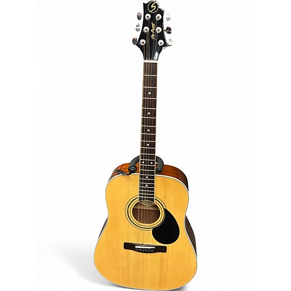 Used Greg Bennett Design by Samick GD-100SPK Natural Acoustic Guitar