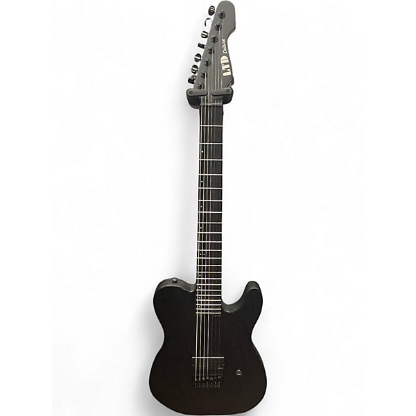 Used ESP TE-1007B Black Ash Solid Body Electric Guitar