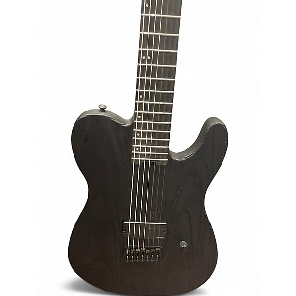 Used ESP TE-1007B Black Ash Solid Body Electric Guitar