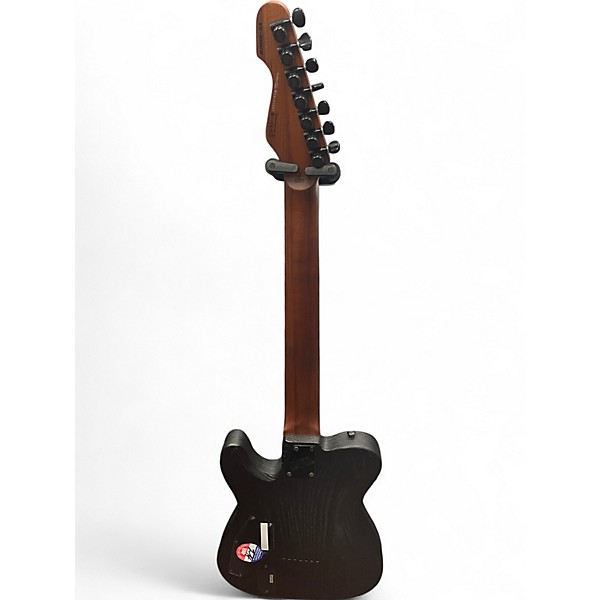 Used ESP TE-1007B Black Ash Solid Body Electric Guitar