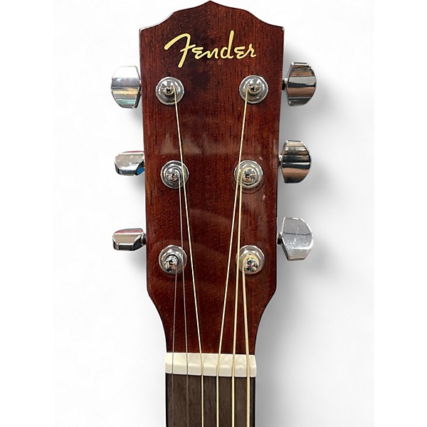 Used Fender CD60S LH Natural Acoustic Guitar