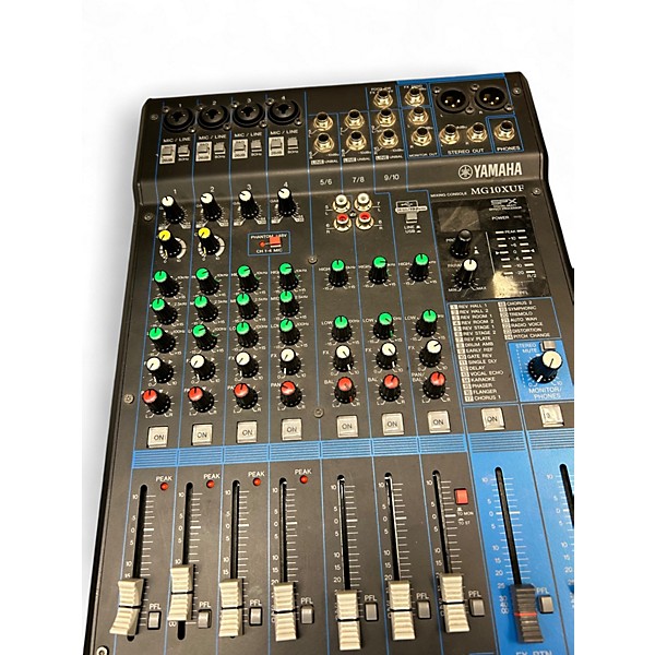 Used Yamaha MG10XUF Unpowered Mixer