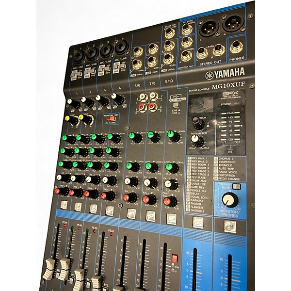 Used Yamaha MG10XUF Unpowered Mixer