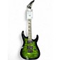 Used Jackson DINKY JS20 Green Solid Body Electric Guitar thumbnail