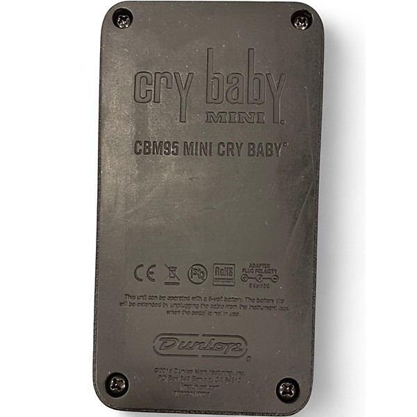 Used Dunlop CBM95 Cry Baby Mini Wah Effect Pedal