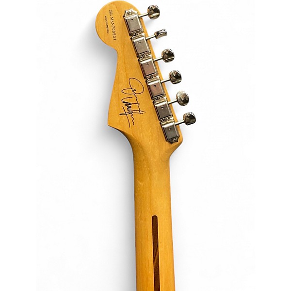 Used Fender JIMMY VAUGHN STRATOCASTER Sunburst Solid Body Electric Guitar
