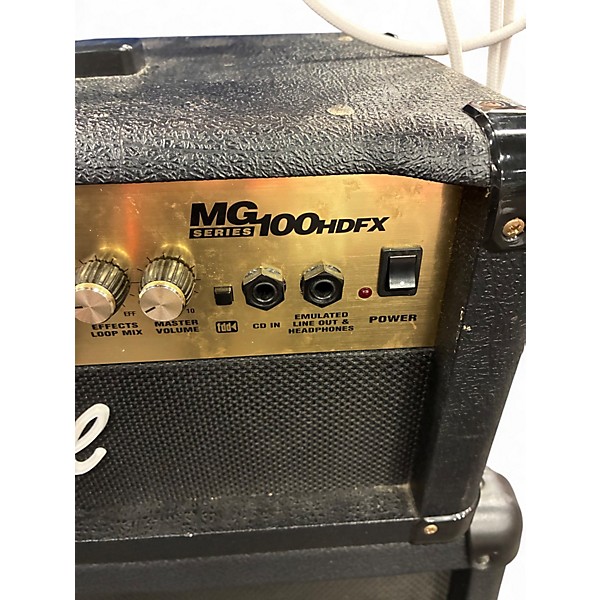 Used 2005 Marshall MG100HDFX 100W Solid State Guitar Amp Head
