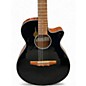 Used Ibanez AEG50N Black Classical Acoustic Electric Guitar