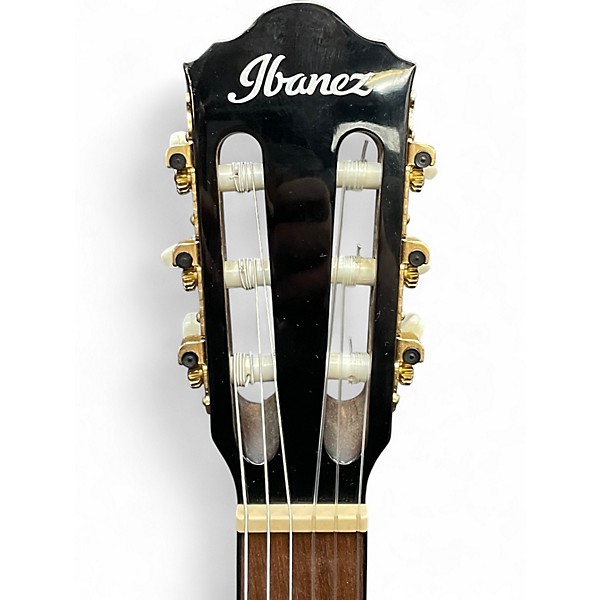 Used Ibanez AEG50N Black Classical Acoustic Electric Guitar