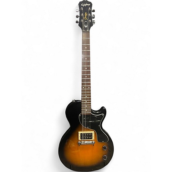 Used Epiphone Les Paul Junior 3 Color Sunburst Solid Body Electric Guitar