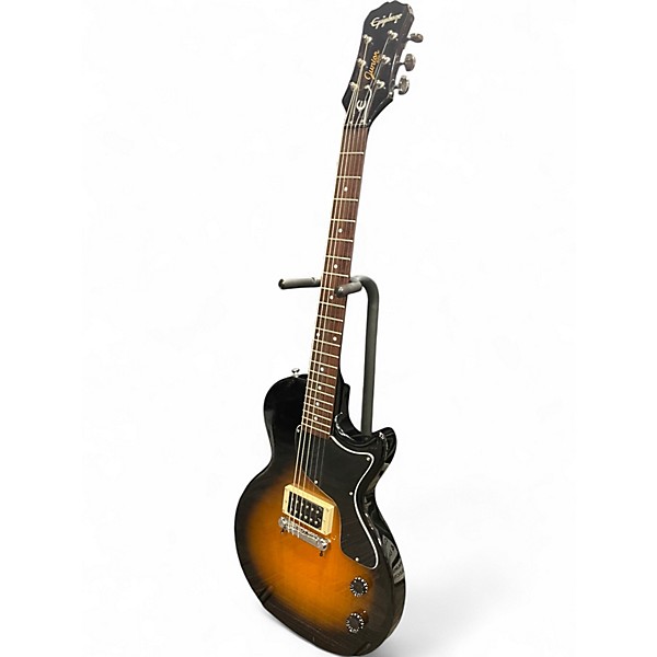 Used Epiphone Les Paul Junior 3 Color Sunburst Solid Body Electric Guitar