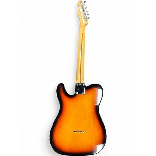 Used 2001 Fender Standard Telecaster Brown Sunburst Solid Body Electric Guitar