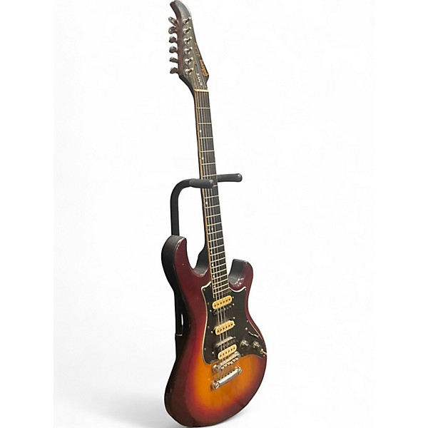 Vintage 1981 Gibson victory mv X Cherry Sunburst Solid Body Electric Guitar