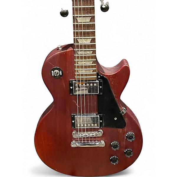 Used Gibson Les Paul Studio Worn Cherry Solid Body Electric Guitar