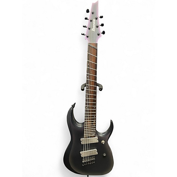 Used Ibanez RGD71ALMS Black Aurora Burst Solid Body Electric Guitar