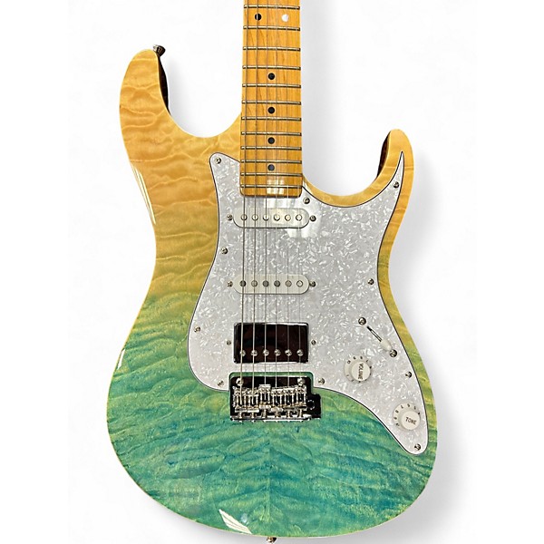 Used Tagima Stella Trans Blue Solid Body Electric Guitar