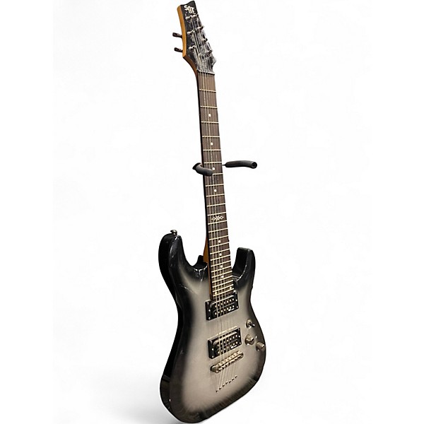 Used Schecter Guitar Research SGR C7 GREY BURST Solid Body Electric Guitar
