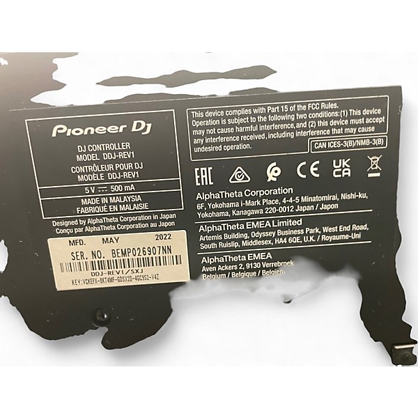 Used Pioneer DJ DDJ-REV1 DJ Controller