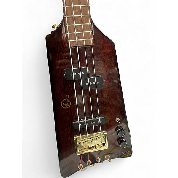 Used Kay KB251 dark natural Electric Bass Guitar