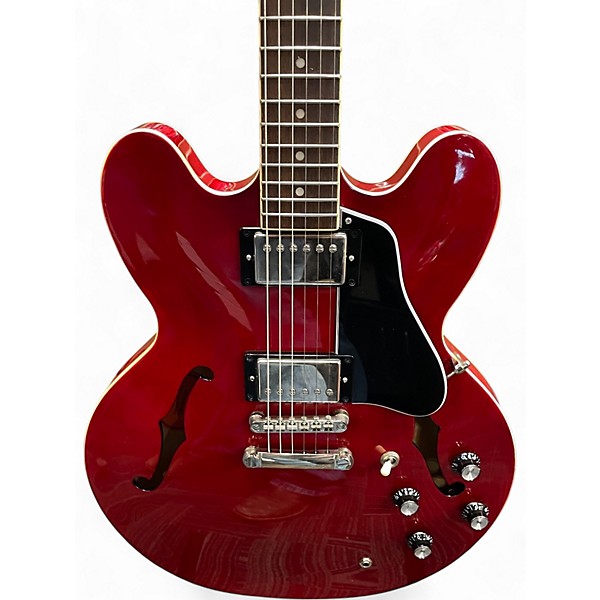 Used Epiphone ES335 Red Hollow Body Electric Guitar