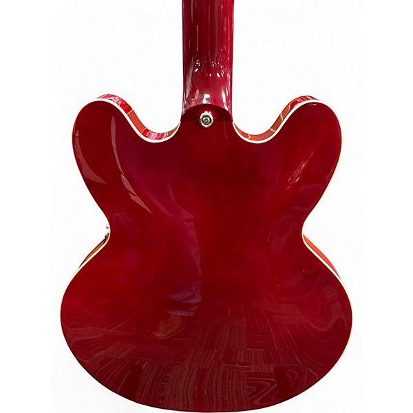 Used Epiphone ES335 Red Hollow Body Electric Guitar