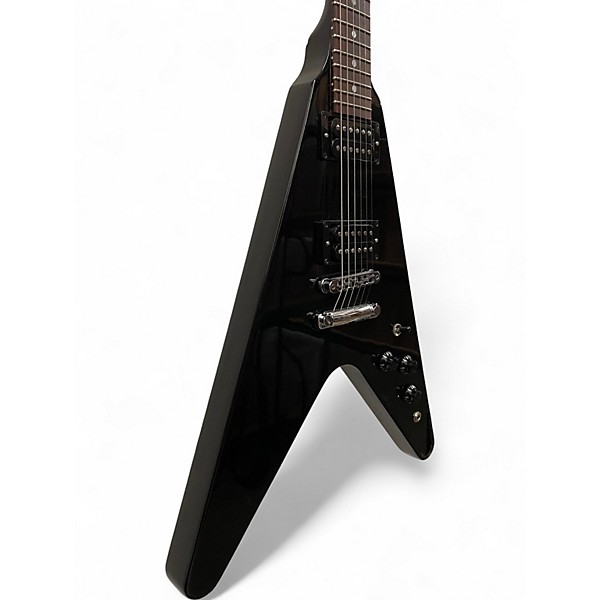Used Gibson 80s Flying V Ebony Solid Body Electric Guitar