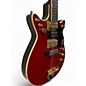 Used Gretsch Guitars G6131-MY Malcolm Young Signature Jet Satin Red Solid Body Electric Guitar