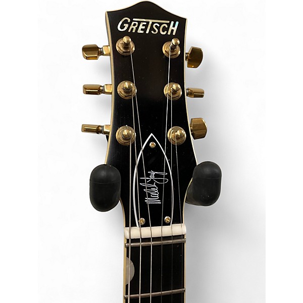 Used Gretsch Guitars G6131-MY Malcolm Young Signature Jet Satin Red Solid Body Electric Guitar