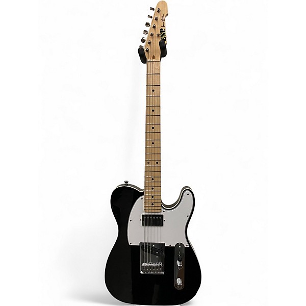 Used ESP Ron Wood Black Solid Body Electric Guitar