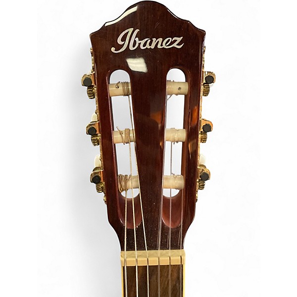Used Ibanez AEG10NII Natural Classical Acoustic Electric Guitar