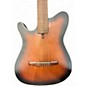 Used Ibanez FRH10NL Brown Sunburst Nylon String Acoustic Guitar