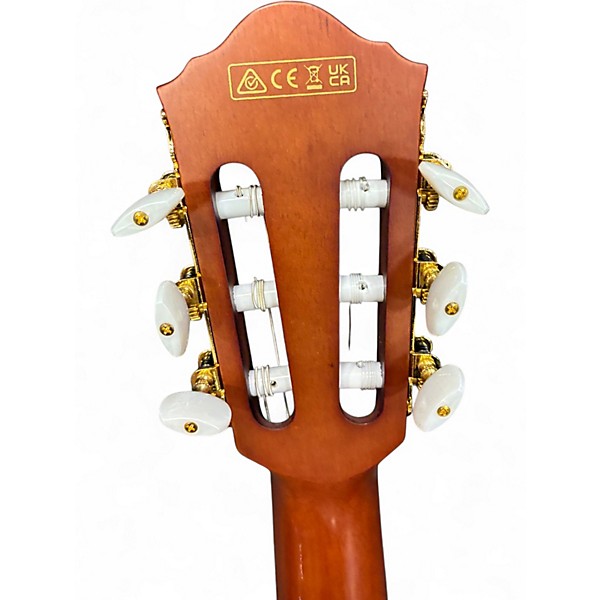 Used Ibanez FRH10NL Brown Sunburst Nylon String Acoustic Guitar