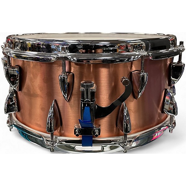 Used Orange County Drum & Percussion 14X6.5 RAW COPPER Copper Drum