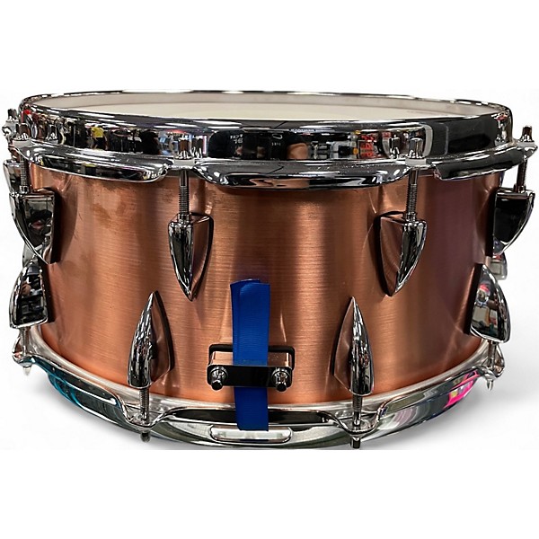 Used Orange County Drum & Percussion 14X6.5 RAW COPPER Copper Drum