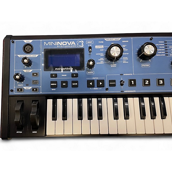 Used Novation MiniNova Mini Synthesizer