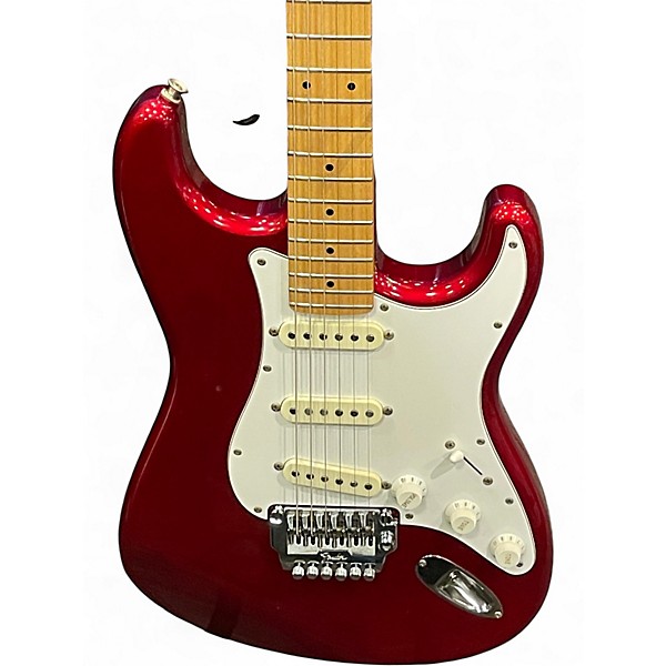 Used Fender STATOCASTER Red Solid Body Electric Guitar