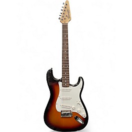 Used Starcaster by Fender Stratocaster Tobacco Burst Solid Body Electric Guitar