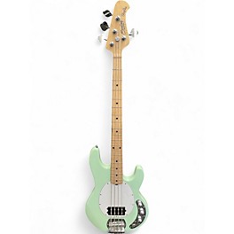 Used Sterling by Music Man SUB SERIES STING RAY Seafoam Green Electric Bass Guitar