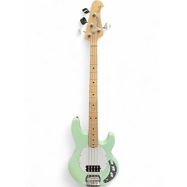 Used Sterling by Music Man SUB SERIES STING RAY Seafoam Green Electric Bass Guitar