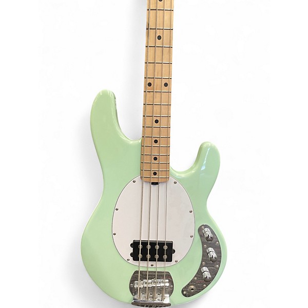 Used Sterling by Music Man SUB SERIES STING RAY Seafoam Green Electric Bass Guitar