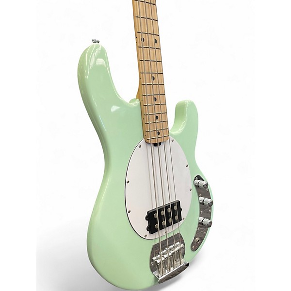 Used Sterling by Music Man SUB SERIES STING RAY Seafoam Green Electric Bass Guitar
