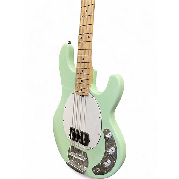 Used Sterling by Music Man SUB SERIES STING RAY Seafoam Green Electric Bass Guitar