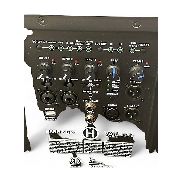 Used Harbinger V3415 Powered Speaker