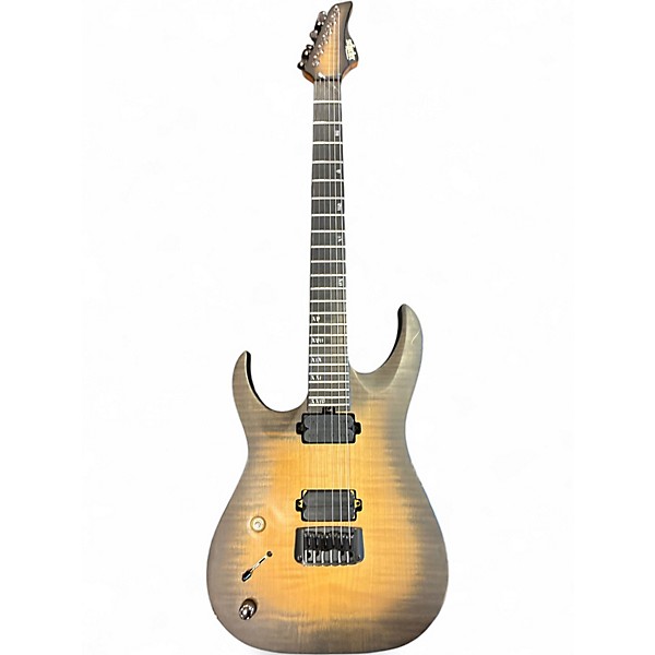 Used Schecter Guitar Research Banshee Left Handed Tobacco Burst Electric Guitar