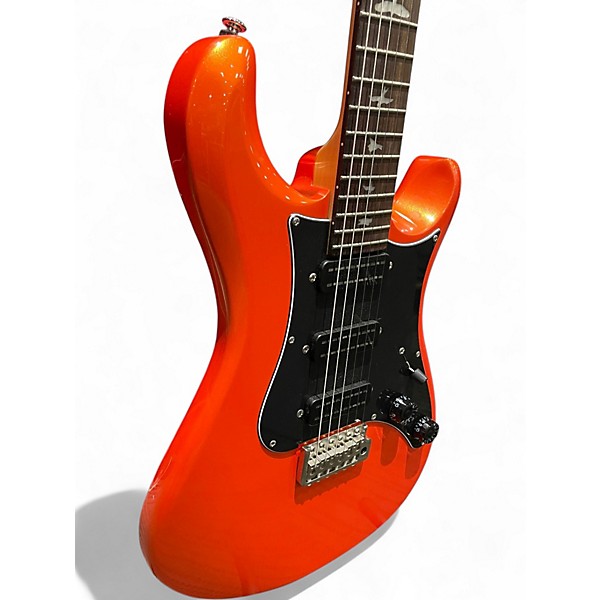 Used PRS SE NF3 Metallic Orange Solid Body Electric Guitar