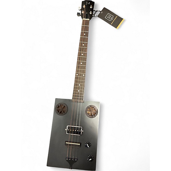 Used JN Guitars CASK HOGSCOAL Charcoal Cigar Box Instruments