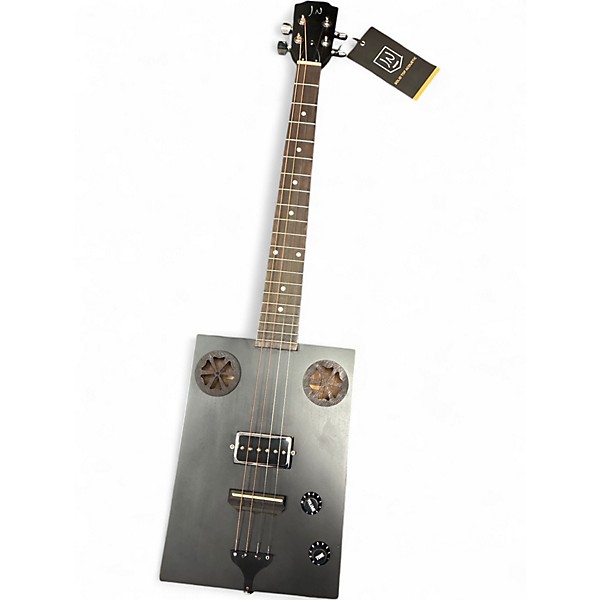 Used JN Guitars CASK HOGSCOAL Charcoal Cigar Box Instruments